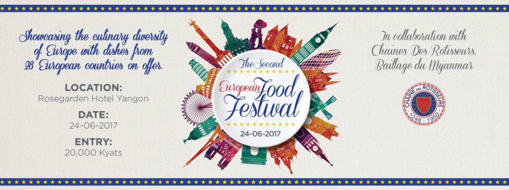 European Food festival at Rose Garden Hotel Yangon