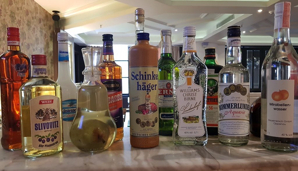 Schnapps Bar at Rose garden Hotel