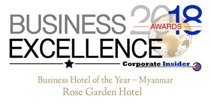 Rose Garden Hotel Yangon Award