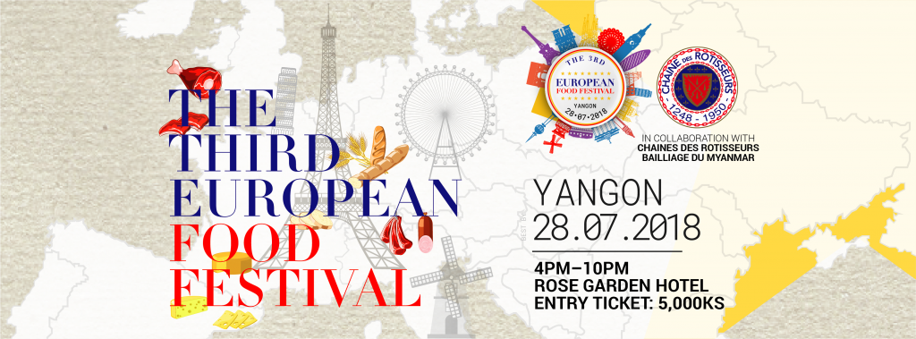 3rd European Food Festival at the Rose Garden Hotel in Yangon