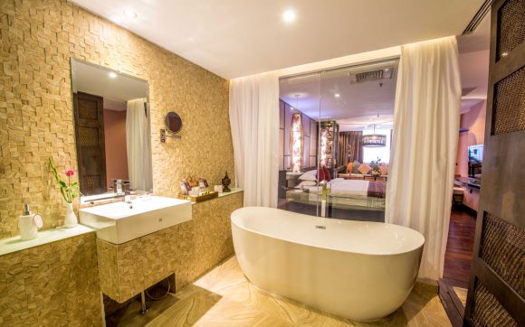 Room at the Rose garden Hotel Yangon in Myanmar