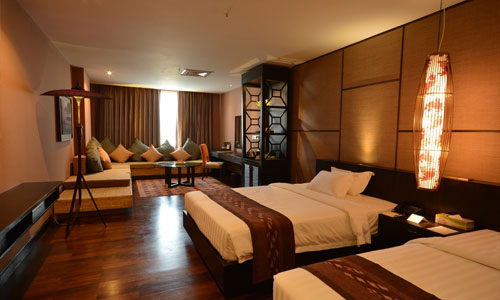 Bamboo Deluxe Room at Rose Garden Hotel