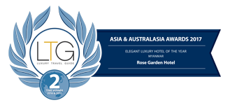 Luxury Travel Guide Aisa & Australasia Award 2017